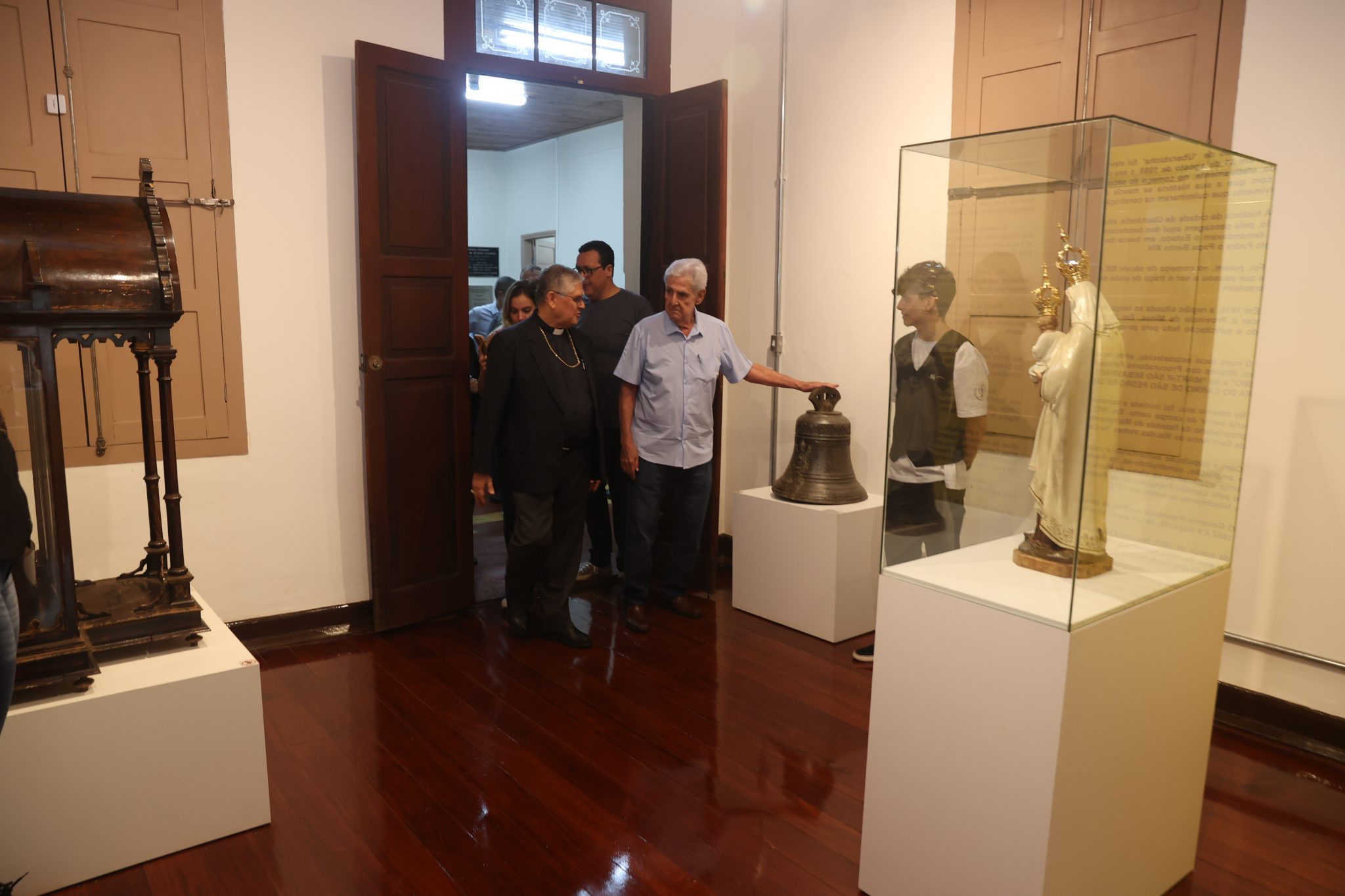 CHEFE DO EXECUTIVO ACOMPANHA INAUGURAÇÃO DE MUSEU EM UBERLÂNDIA