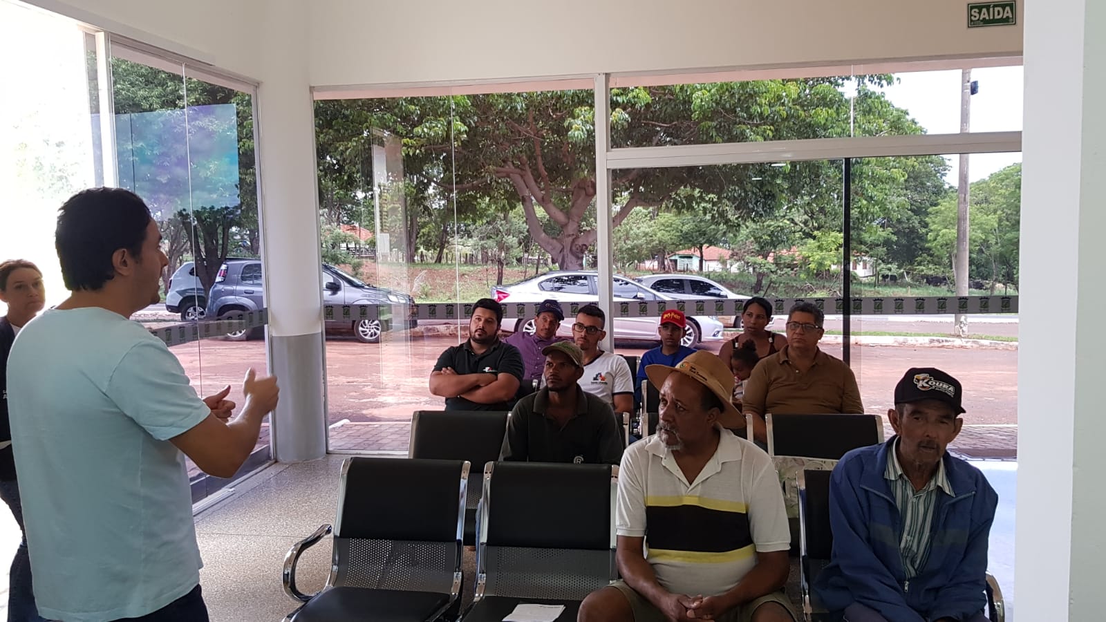 EQUIPE DO PSF PIEDADE SEVERINA REALIZA AÇÃO NO NOVEMBRO AZUL