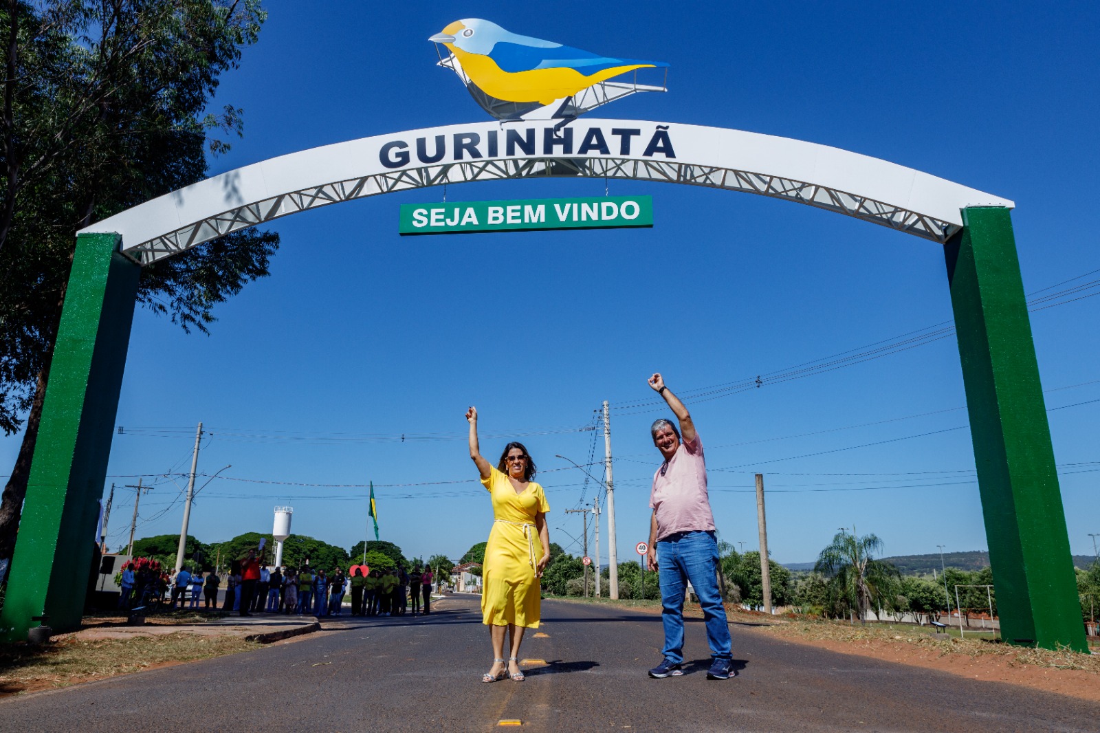 PREFEITO WENDER CONTINUA ENTREGA DE OBRAS EM GURINHATÃ